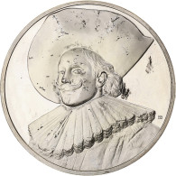 France, Médaille, Le Cavalier Rieur, Frans Hals, Argent, SUP - Other & Unclassified