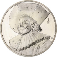 France, Médaille, Le Cavalier Rieur, Frans Hals, Argent, SUP - Andere & Zonder Classificatie