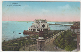 Romania - Constanta Cazinoul Farul Genovez Casino Kasino Genoa Lighthouse Leuchtturm Lighthouse Dorna Watra 1915 Censor - Romania