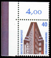 BRD DS SEHENSW Nr 1379u Postfrisch ECKE-OLI X2085DE - Unused Stamps