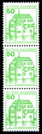 BRD DS BURGEN U. SCHLÖSSER Nr 1038AI UR Postfrisch 3ER X278D06 - Unused Stamps