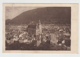 Romania - Brasov Brasso Kronstadt - Biserica Neagra General View Gesamtansicht 1924 Vatra Dornei - Roumanie