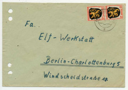 FRANZ. ZONE ALLG. AUSG. Nr 6 BRIEF MEF X5BC306 - Amtliche Ausgaben