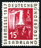 SAAR OPD 1957 Nr 400 Gestempelt X5F6AFA - Used Stamps