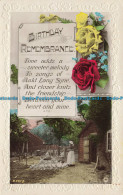 R626862 Birthday Remembrance. Rotary Photo. Rajar Bromide Card. RP. 1921 - World