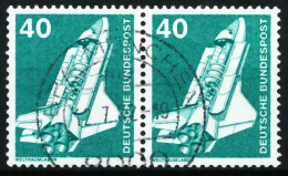 BRD DS INDUSTRIE U. TECHNIK Nr 850 Gestempelt WAAGR PAAR X6681CE - Used Stamps