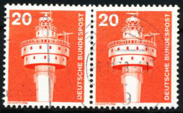 BRD DS INDUSTRIE U. TECHNIK Nr 848 Gestempelt WAAGR PAAR X66C1EE - Used Stamps