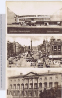 Ireland Dublin 1940s Pictorial Letter Card With Sepia Views Of Collinstown Airport, GPO, Custom House, Etc - Postal Stationery