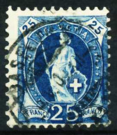 SCHWEIZ ST.HELV Nr 67Ca Zentrisch Gestempelt X696D26 - Used Stamps