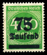 D-REICH INFLA Nr 287a Postfrisch X6B42EE - Nuovi