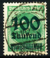 D-REICH INFLA Nr 290 Zentrisch Gestempelt X6B44EE - Used Stamps