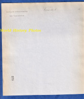 Papier Ancien à En-tête - POLOGNE - Banque D' Escompte De Varsovie - 1800 / 1880 - Warsaw Polska - Documentos Históricos