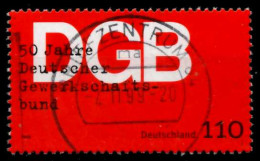 BRD 1999 Nr 2083 Zentrisch Gestempelt X6D45DA - Used Stamps