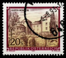 ÖSTERREICH DS STIFTE KLÖSTER Nr 2025 Gestempelt X6ED01A - Autres & Non Classés