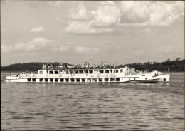 CPA Weiße Flotte Potsdam, Fahrgastschiff MS Cecilienhof Auf Der Havel - Autres & Non Classés
