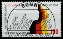 BRD 1994 Nr 1723 Zentrisch Gestempelt X776106 - Used Stamps