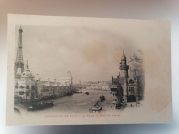 Paris - Exposition De 1900 - La Seine Au Pont De L'alma - Exposiciones