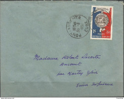 SOLDES - 1951 – N° 906 Seul Sur 3 Lettres - Cartas & Documentos