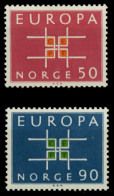 NORWEGEN 1963 Nr 498-499 Postfrisch X933C1E - Ungebraucht