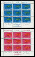 JUGOSLAWIEN Nr 1457KB-1458KB ESST Zentrisch Gestempelt S04276E - Hojas Y Bloques