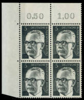 BERLIN DS HEINEM Nr 359 Postfrisch VIERERBLOCK ECKE-OLI X955A82 - Unused Stamps