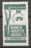Brasil 1964 Decénio Do Banco Do Nordeste C 506 - Nuovi
