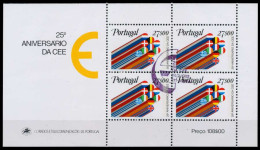 PORTUGAL Block 34 ESST Zentrisch Gestempelt X691CF6 - Blocs-feuillets