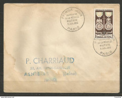 SOLDES - 1952 – N° 927 Sur Lettre FDC   PARIS 05/07/1952 - 1950-1959