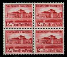 3. REICH 1938 Nr 674 Postfrisch VIERERBLOCK X77D53E - Nuevos