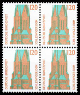 BRD DS SEHENSW Nr 1375 Postfrisch VIERERBLOCK S505BD2 - Unused Stamps