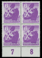 SBZ BERL. BRANDENB. Nr 2Aaux Postfrisch VIERERBLOCK URA X81025A - Altri & Non Classificati