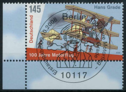 BRD 2008 Nr 2698 ESST Zentrisch Gestempelt ECKE-ULI X8487D6 - Used Stamps