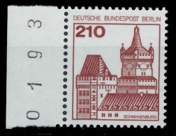 BERLIN DS BURGEN U. SCHLÖSSER Nr 589 Postfrisch SRA X94100E - Unused Stamps