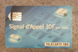 Carte Téléphonique 120 Unités Signal D'appel 10F Par Mois - 1993