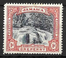 JAMACIA......QUEEN VICTORIA....(1837-01..)....1d......SG31...CREASED.....(CAT.VAL.£14..)....MH......... - Jamaïque (...-1961)