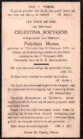 Celestina Boeykens (1872-1935) - Devotion Images