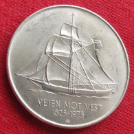 Norway 5 Kroner 1975 Sail Ship Noruega Norwegen Noorwegen Norge Norvege Norvegia  Wºº - Norway