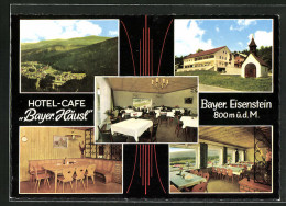 AK Bayer. Eisenstein, Hotel-Café Bayerisch Häusl, Innenansichten  - Autres & Non Classés