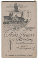 Fotografie Hans Strauss, Altötting, Schlotthammerstr. 1, Ansicht Altötting, Kloster Mit Madonna  - Orte