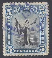 NICARAGUA 1912 - Yvert 302° - Serie Corrente | - Nicaragua