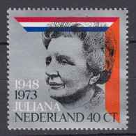 Niederlande  Mi. 1017 Postfrisch Königin Juliana  1973 (80094 - Sonstige & Ohne Zuordnung
