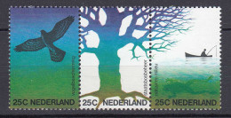 Niederlande  Mi. 1023-1025 Postfrisch Natur Und Umwelt 1974 (80097 - Otros & Sin Clasificación