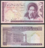 PERSIEN - PERSIA - IRAN 100 RIALS (1985) Pick 140b Sig.22 VF (3)   (31858 - Otros – Asia