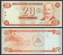 Nikaragua - Nicaragua 20 Cordobas 2002 Pick 192 UNC (1)  (31901 - Sonstige – Amerika