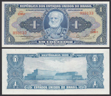 Brasilien - Brazil 1 Cruzaros (1954-58) Pick 150a UNC (1) Sig.2  (25077 - Altri – America