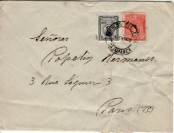 PERU 1929  LETTER SENT FROM CAJAMARCA TO PARIS - Pérou