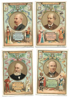 S 406, Liebig 6 Cards, Compositeurs Célèbres (ref B7 R1) - Liebig