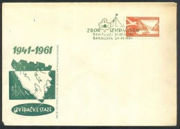 .Yugoslavia, 1961-07-24, Bosnia, Banja Luka, Šehitluci, Scout, Scouting, Special Postmark & Cover - Other & Unclassified