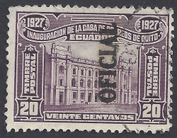 ECUADOR 1928 - Yvert S151° - Servizio | - Equateur