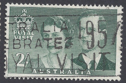 AUSTRALIA 1954 - Yvert 209° - Visita Reale | - Usados